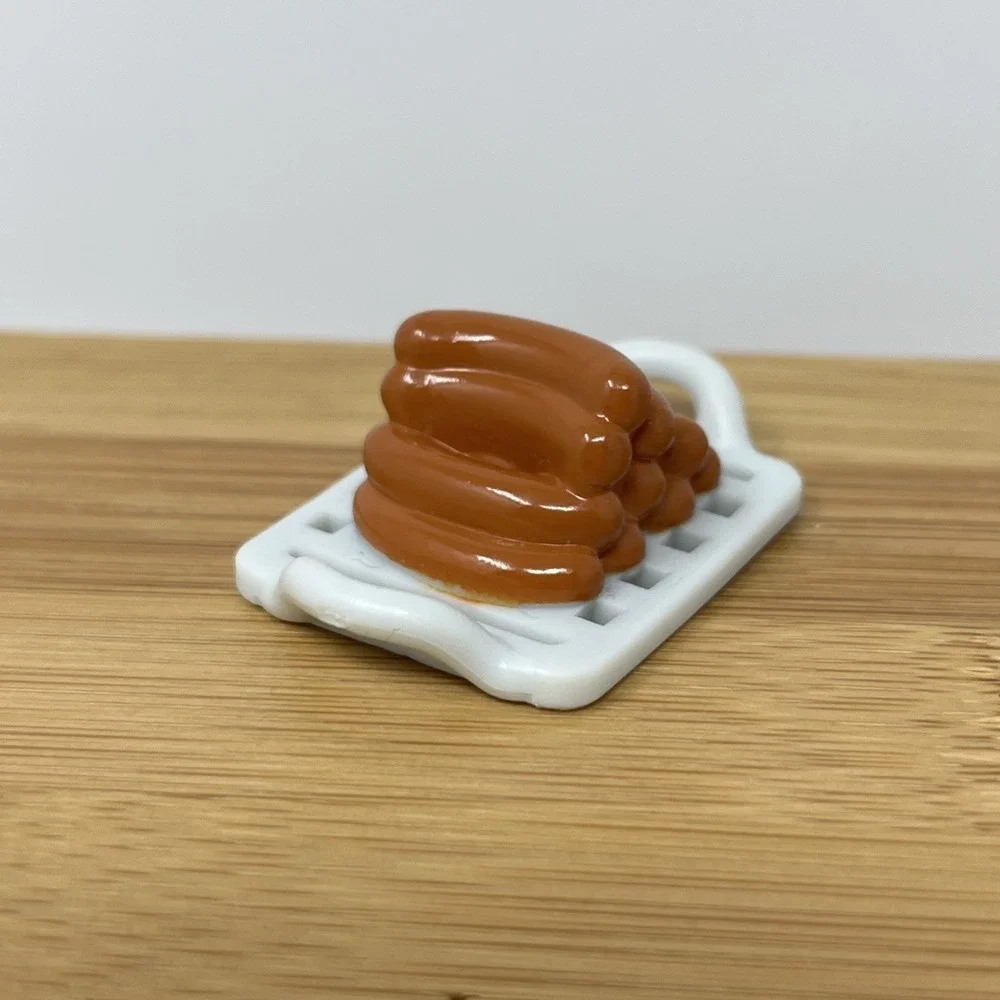 Bluey‎ Family Dollhouse Replacement Backyard Sausages For Grill Moose